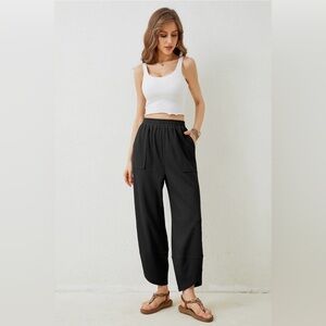 Women's Black Casual Pants